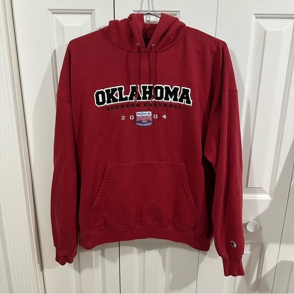Champion Oklahoma Sooners 2004 National Championship Hoodie